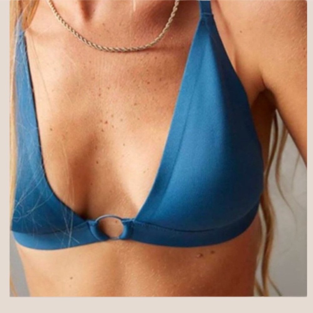 Free People Oh Scuba Bralette In Midnight Cowboy - Picture 2 of 5
